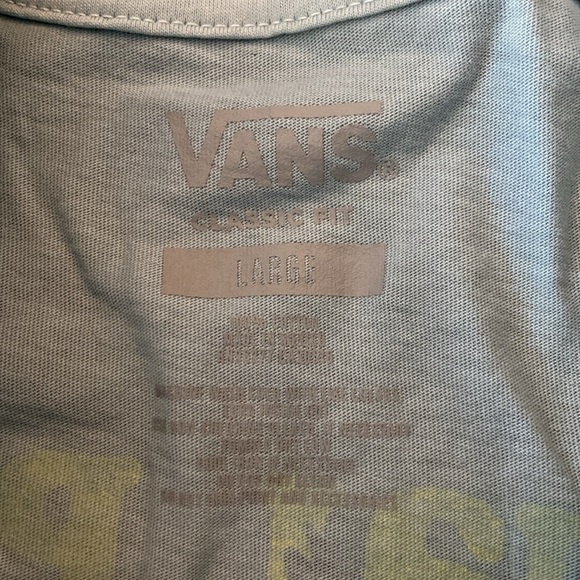 Vans Men’s Green Graphic T-Shirt Size L - Picture 3 of 7